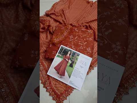 Faiza Saqlain 3 Pc Luxury Lawn Embroidered | Denisa Chunri Duppatta