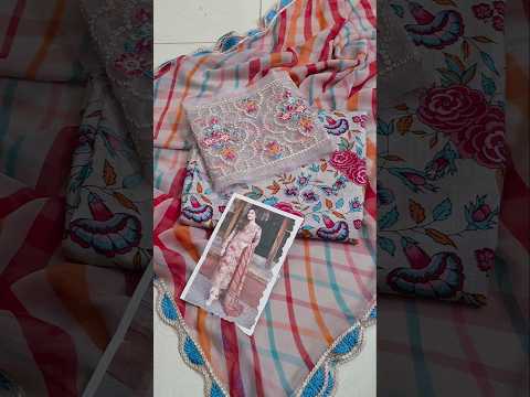 Aneelas - Luxury Lawn Embroidered 3 Piece Unstitched - ACL-EID-08