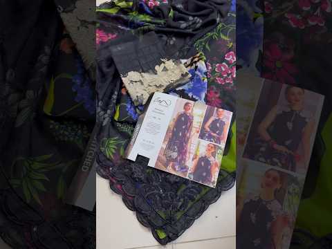 Asifa and Nabeel - Lawn Embroidered Unstitched 3 Piece - Surma MK-14