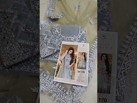 Sarah Atif Luxury Net Embroidered Unstitched Suit