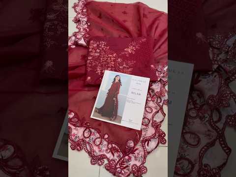 Qalamkar Luxury Lawn Embroidered Collection NELAM