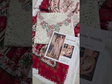 Saira Shakira Luxury Raw Silk Hand Emblishment Suit 01 - GILDED
