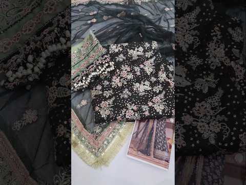 Aneelas Luxury Raw Silk Embroidered 3Pc Unstitched PA 0047