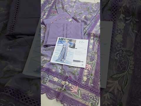 Crimson - Floral Serenity - Lawn Embroidered 3 Piece Unstitched
