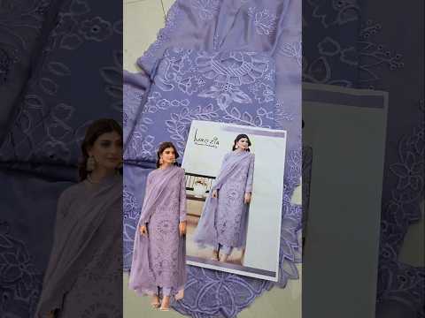 Imrozia Luxury Embroidered Lawn Unstitched 3Pc Suit-Lavender Grace