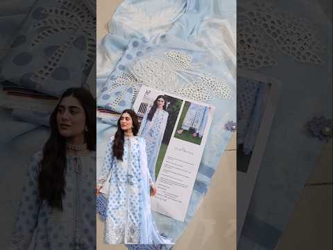 Sardinia Luxury Swiss Lawn Unstitched Embroidered 3Pc Suit-Palm Breeze