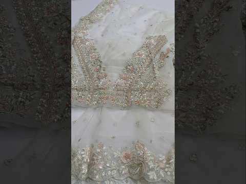 Soraya Luxury Organza Embroidered Unstitched 3PC Suit - Anya - PA - 104