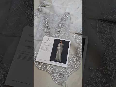 Elan Luxury Net embroidered Unstitched Collection LUMIÈRE DE NEIG (EP-21302)