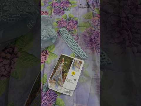 Maria.B MPT-1801-B Luxury Embroidered Swiss Lawn Unstitched 3Pc Suit PA-185