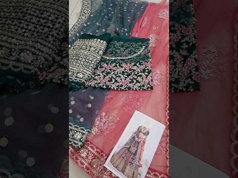 Sabyasachi Mukherjee Luxury Raw Silk Embroidered Unstitched 3PC -Multi Panels