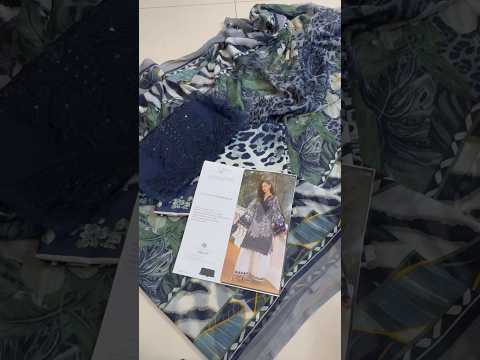 Elaf - Luxury Lawn Embroidered 3 Piece Unstitched - ESA-3B