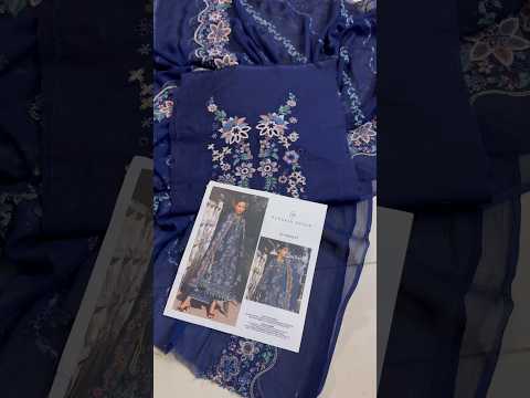 Hussain Rehar Luxury Lawn Embroidered Collection 03- AMALFI