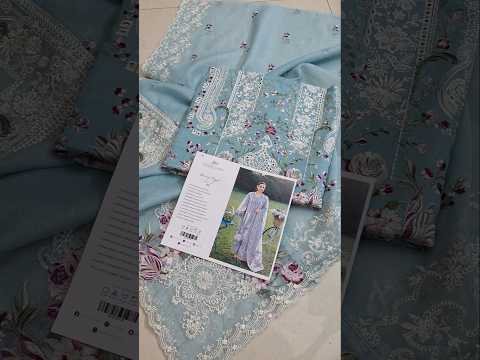 Elaf - Luxury Lawn Embroidered 3 Piece Unstitched - MORNING DRIZZLE