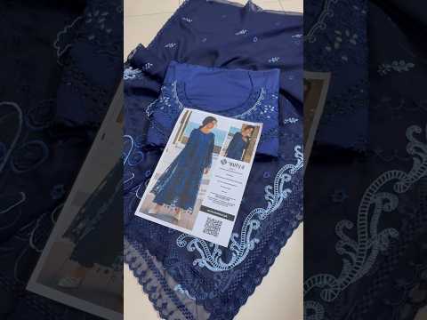 Mahnur - Luxury Lawn Embroidered 3 Piece Unstitched - S-015