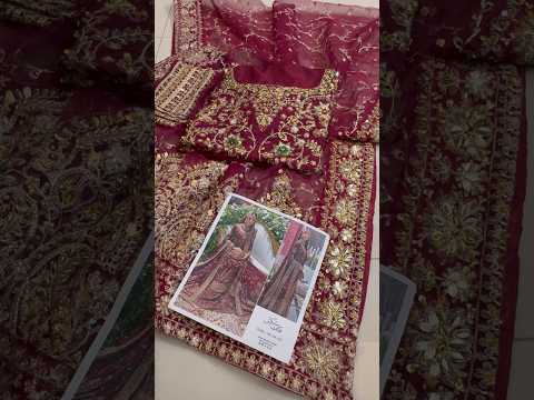 Haris Shakeel Luxury Raw Silk Embroidered 3 PC Unstitched ISHQ-HS