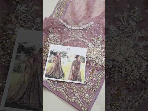 Mushq Luxury Net Embroidered Hand Emblishment Collection Mirabelle