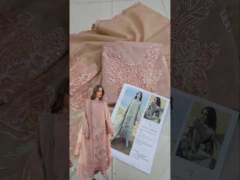 Rang Rasiya Luxury Chikankari Embroidered Lawn Unstitched 3PC Suit Elaheh