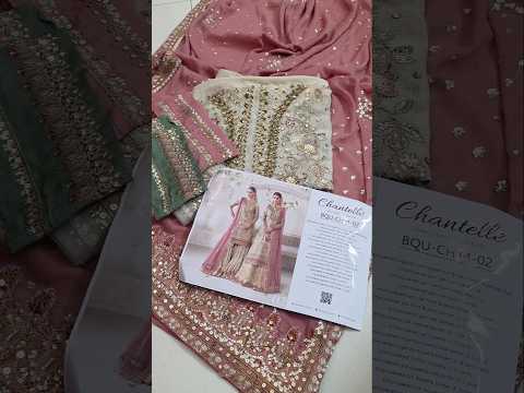 Baroque - Luxury Mysoory Embroidered 3 Piece Unstitched - CH14-02