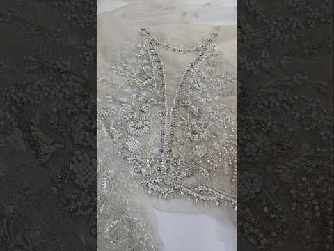 Republic Womenswear Luxury Net Embroidered 3Pc Unstitched Suit E - 52