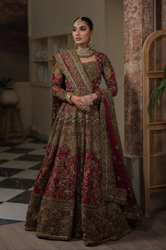 Hassan Shehriyar Yasin (HSY) Raw Silk 3 Piece Unstitched Gulistan