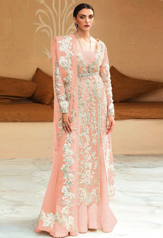 Soraya Luxury Organza Hand Embroidered Unstitched Collection ANYA 05