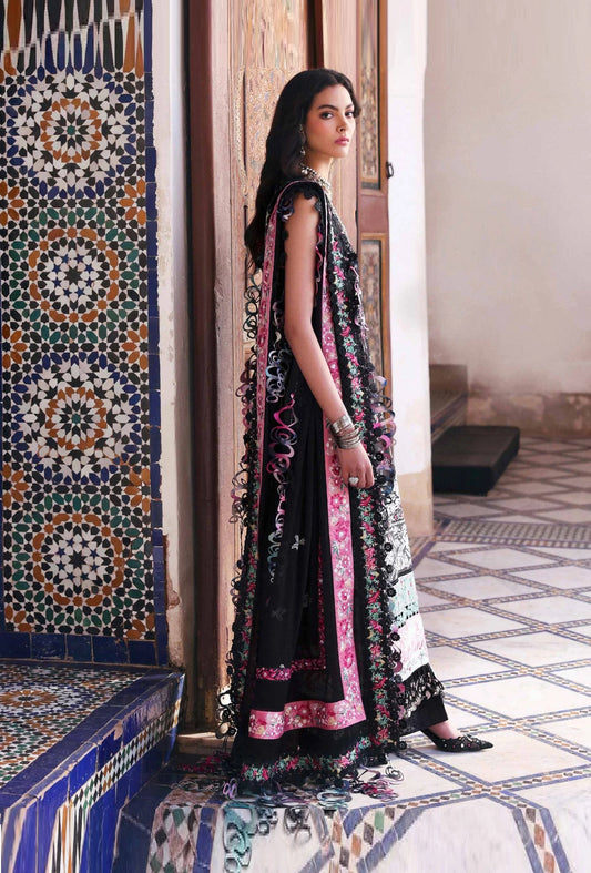 Republic WomensWear Reine Luxury Embroidered Lawn Unstitched 3Pc Suit D-3B Elia