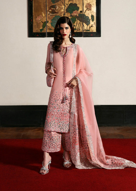Hussain Rehar Luxury 3 Pc Unstitched Raw Silk Collection EVARA