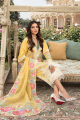 Crimson by Saira Shakira A Floral Affair Amber-6B Lawn Embroidered 3 Pc Unstitched