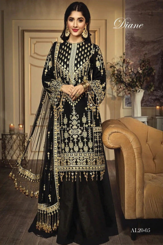 Anaya By Kiran Chaudhry Premium Lawn Eid Collection Fully Embroidered 3 Pieces Unstitch