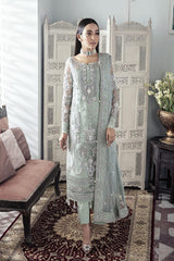 Gulaal Luxury Embroidered Net 3 Piece Unstitched Dress GL-WS 13 Zeba Luxury Collection